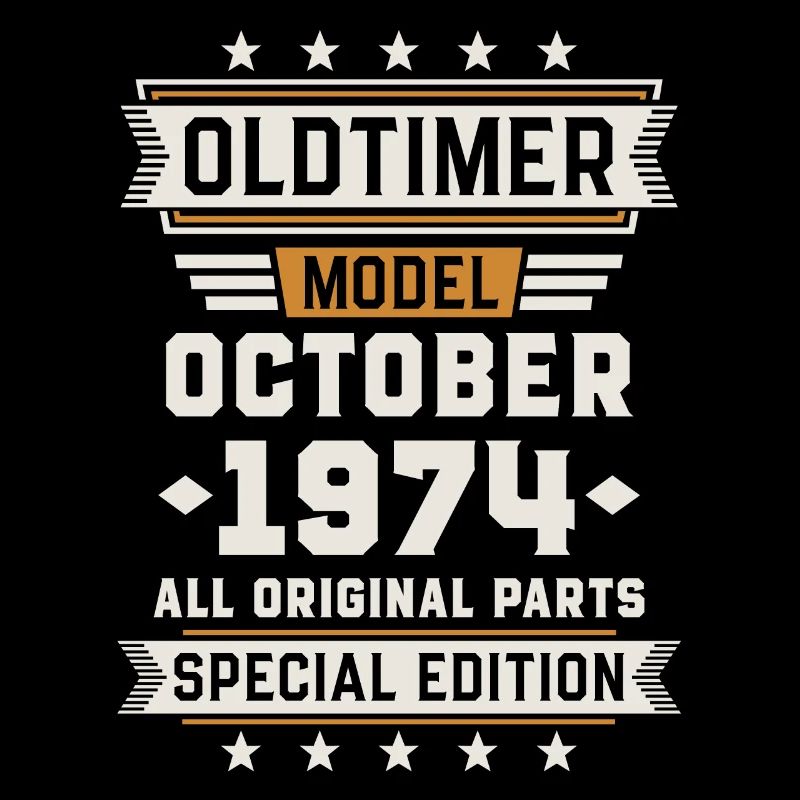 Oldtimer Octobre 1974 Cadeau d’anniversaire