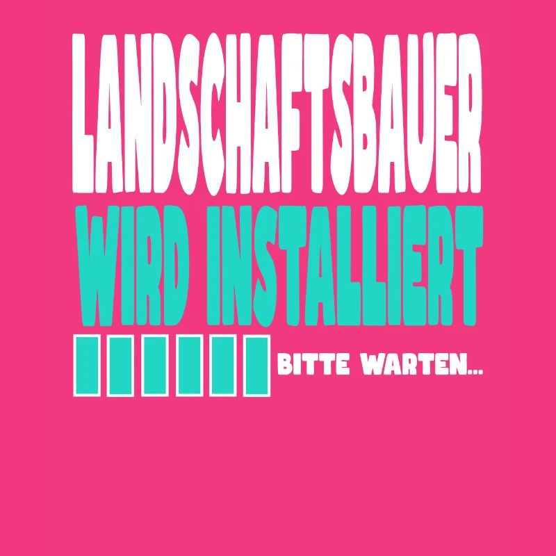 Landschaftsbauer wird installiert
