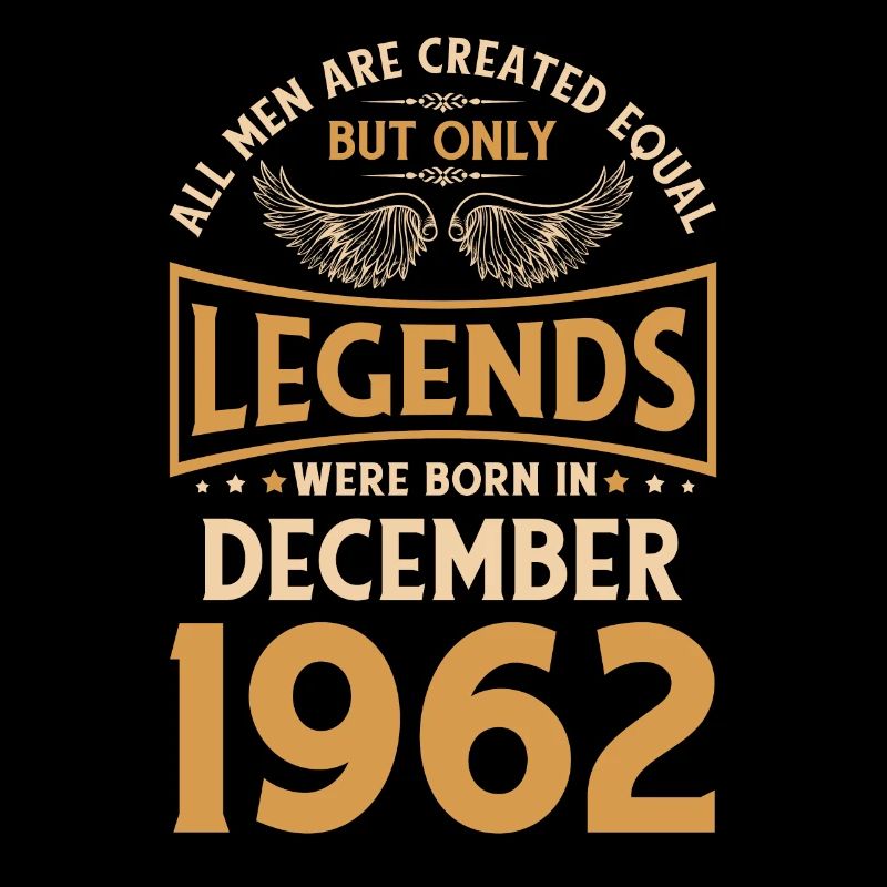 60th birthday The legends were published in December 196