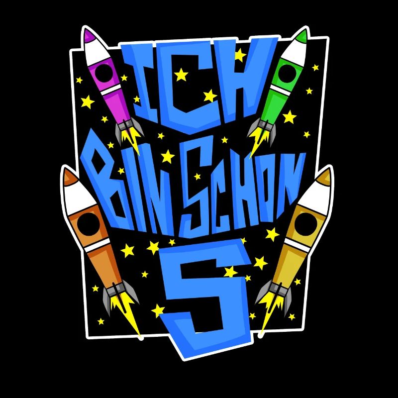 Junge 5 Jahre alt - Ich bin 5 - 5. Geburtstag