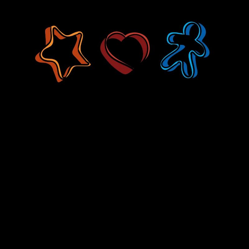 Cookie cutter baking pan