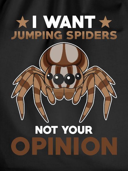 Jumping Spider Saying