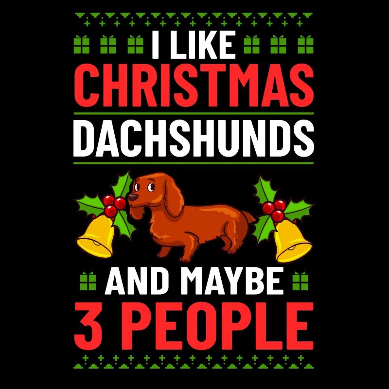 Doxie Teckel Teckel Chien Noël