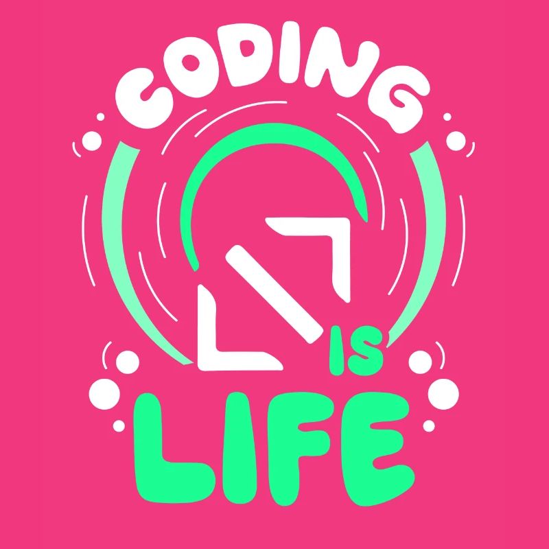 Coding Ist Leben Code Coder Programmierer