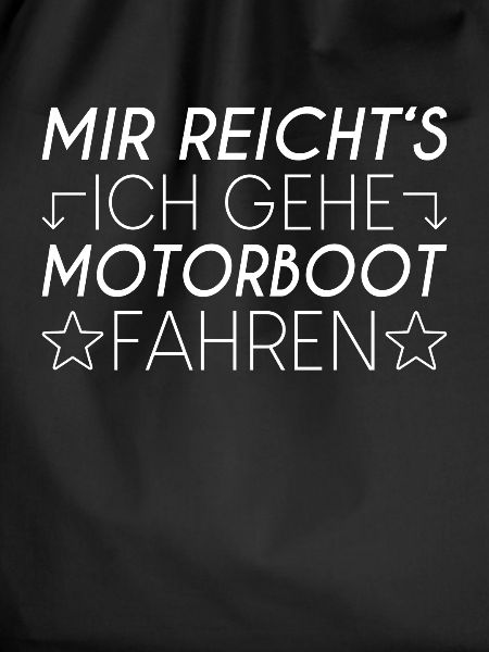 Motorboot Spruch