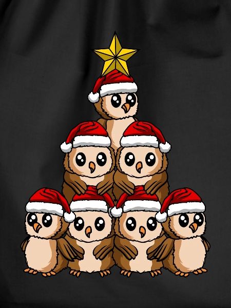 Owl Christmas Tree
