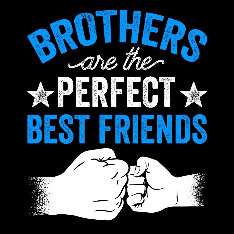 Brüder Sind Die Perfekten Besten Freunde Freund