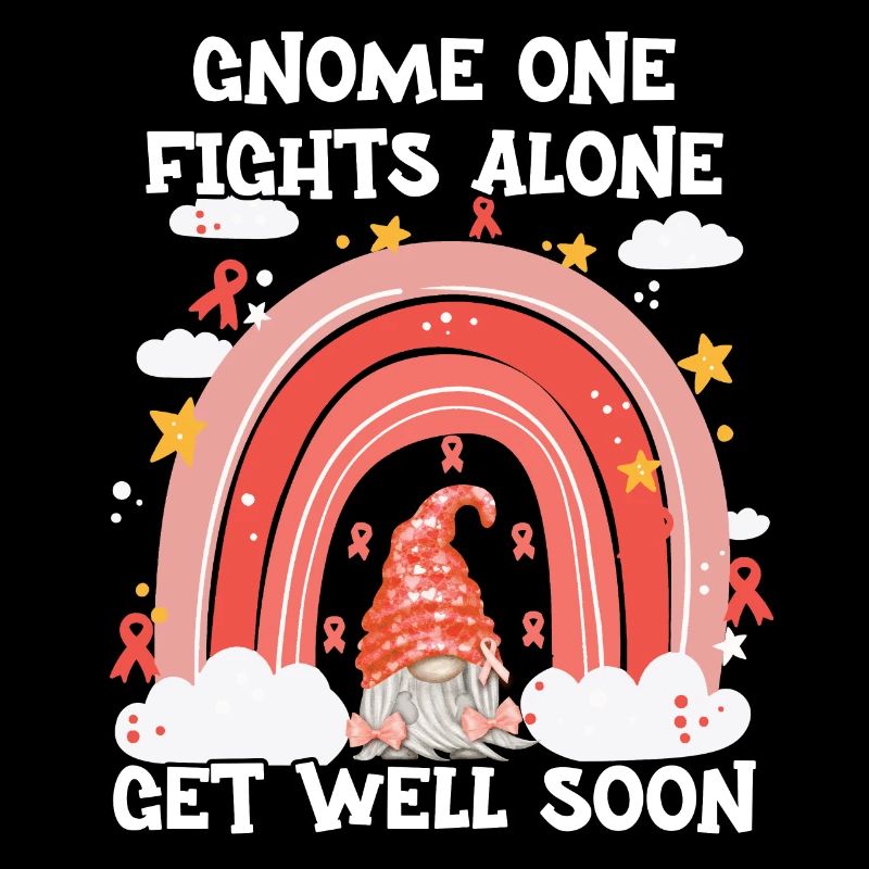 Gnome One Fights Alone Gebärmutterkrebs