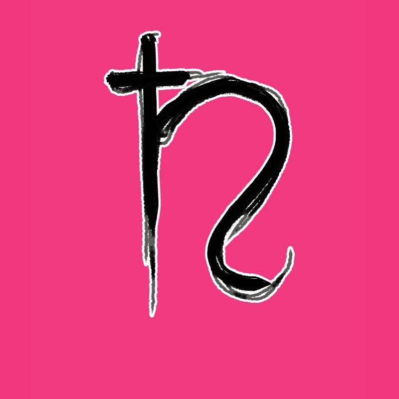 Symbole d’astrologie de Saturne