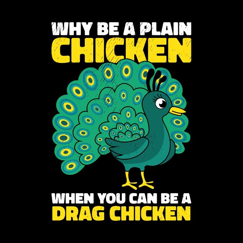 Peacock Positivity Drag Peacock Fan Inspirational