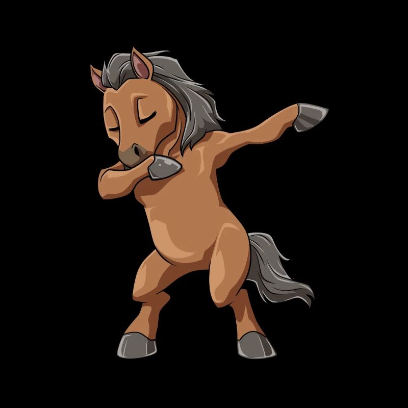 Dabbing Pferd Dab Tanzen Tanz