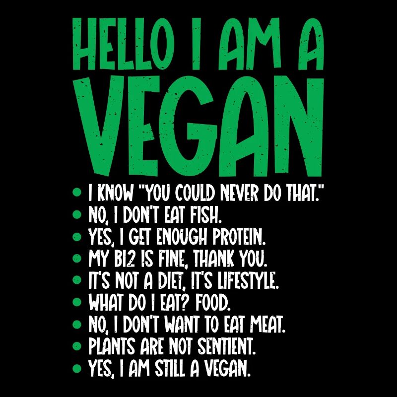 Ich Bin Eine Vegane Vegetarische