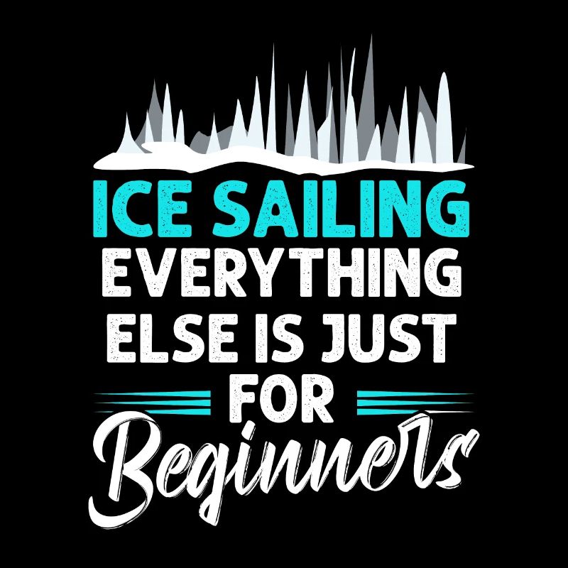 Yachting à voile sur glace