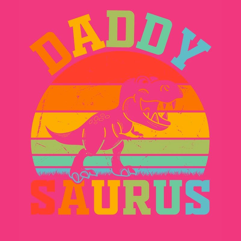 Papasaurus Dino Daddy Dinosaurier Papa Dino - Dadd