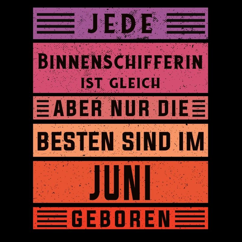 Schiffe Geburtstag Juni geboren Binnenschifferin