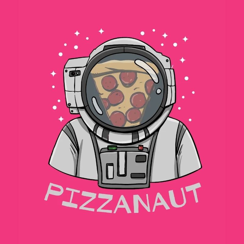 Pizzanaut design for a hobby pizza baker