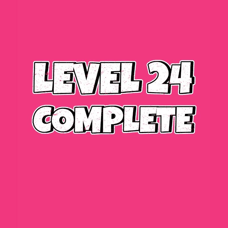 Level 24 Complete Geburtstagsgeschenk 24 Jahre