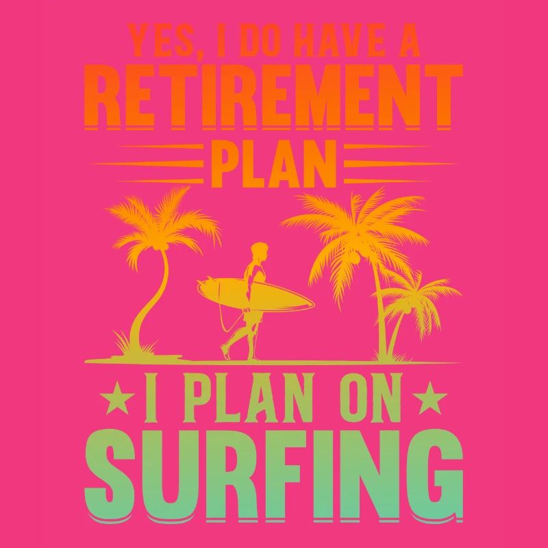 Plan de retraite de surf nautique de surf de vagues Eau S