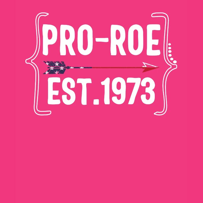 Pro Roe 1973 TShirt, Pro Choice Hemd, Mitte