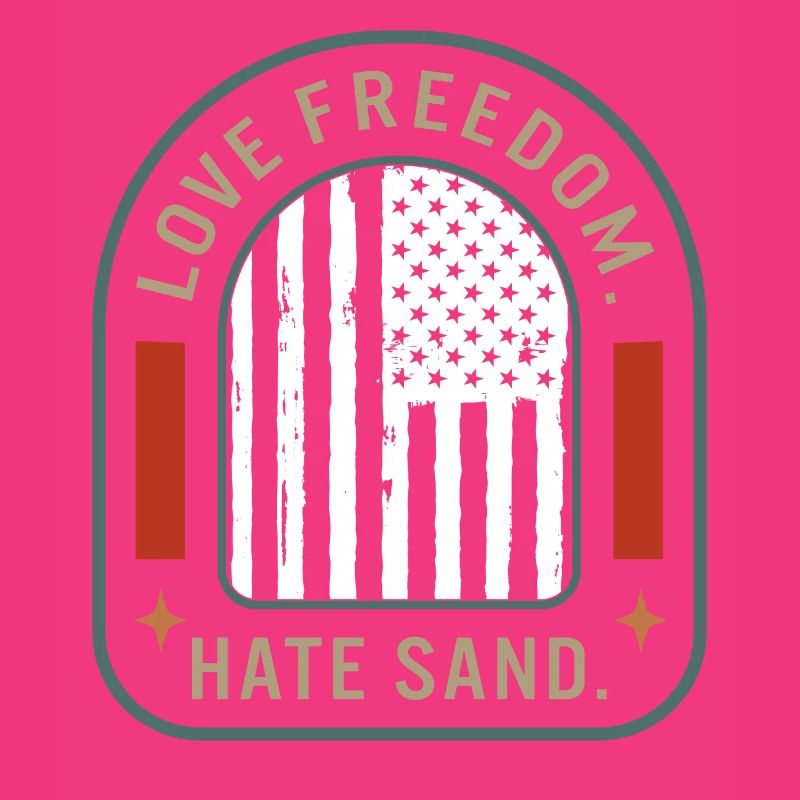 Deployed Care Package Shirt, Love Freedom Hate