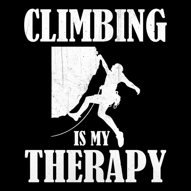 Bouldering Hiking Rock Climbing - This Is My Thera