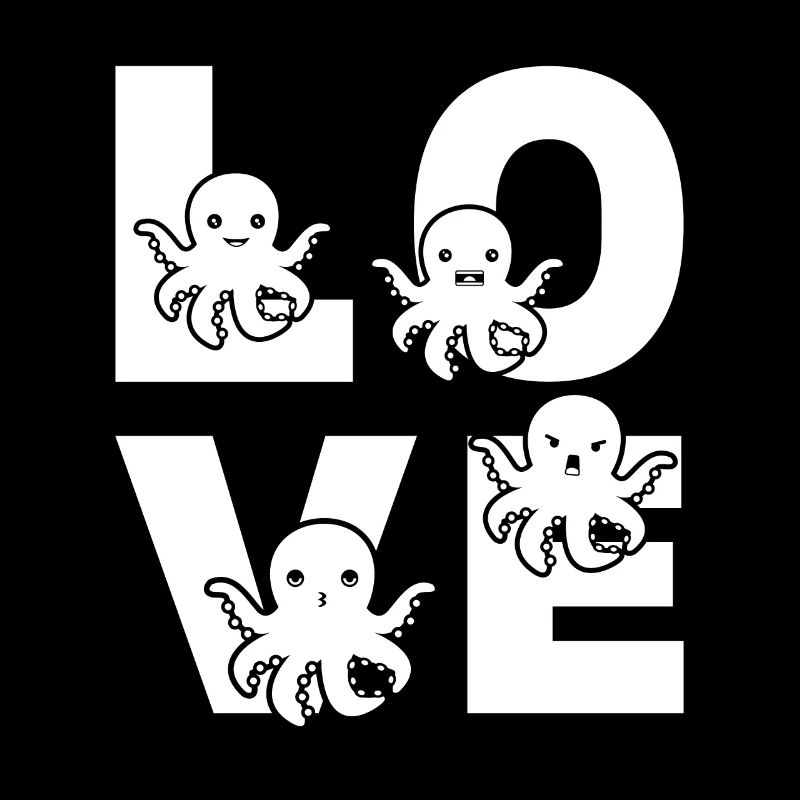 Octopus LOVE Octopuses Cephalopod Kraken Octopus