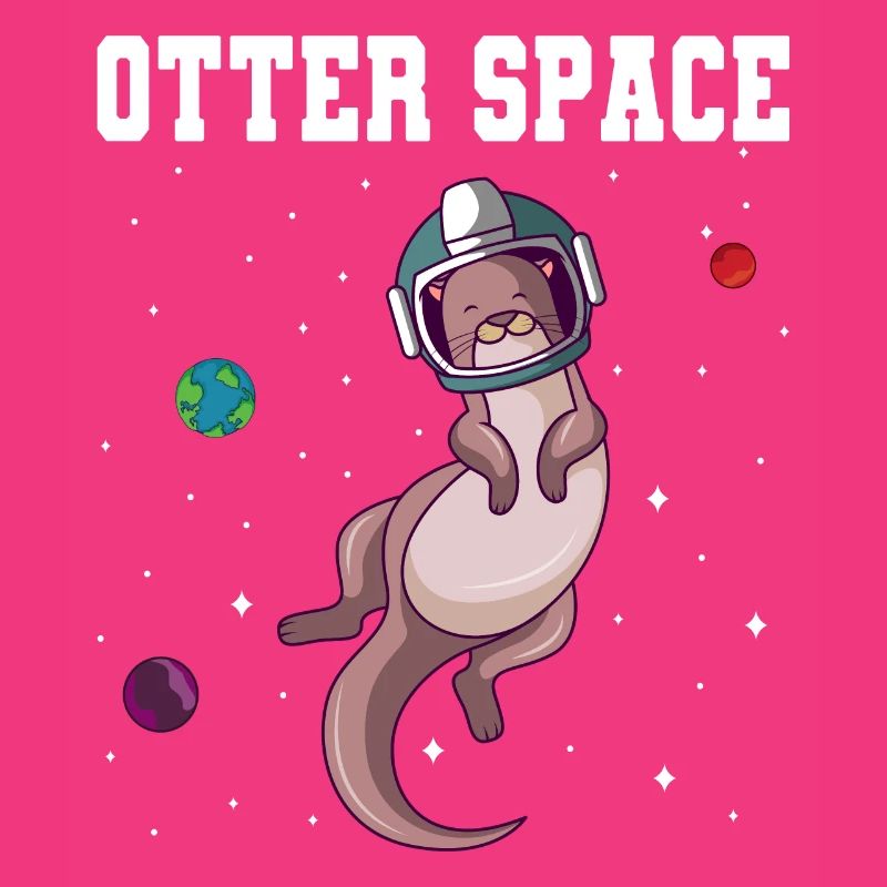 Otter Space Solar System Planète Astronaute