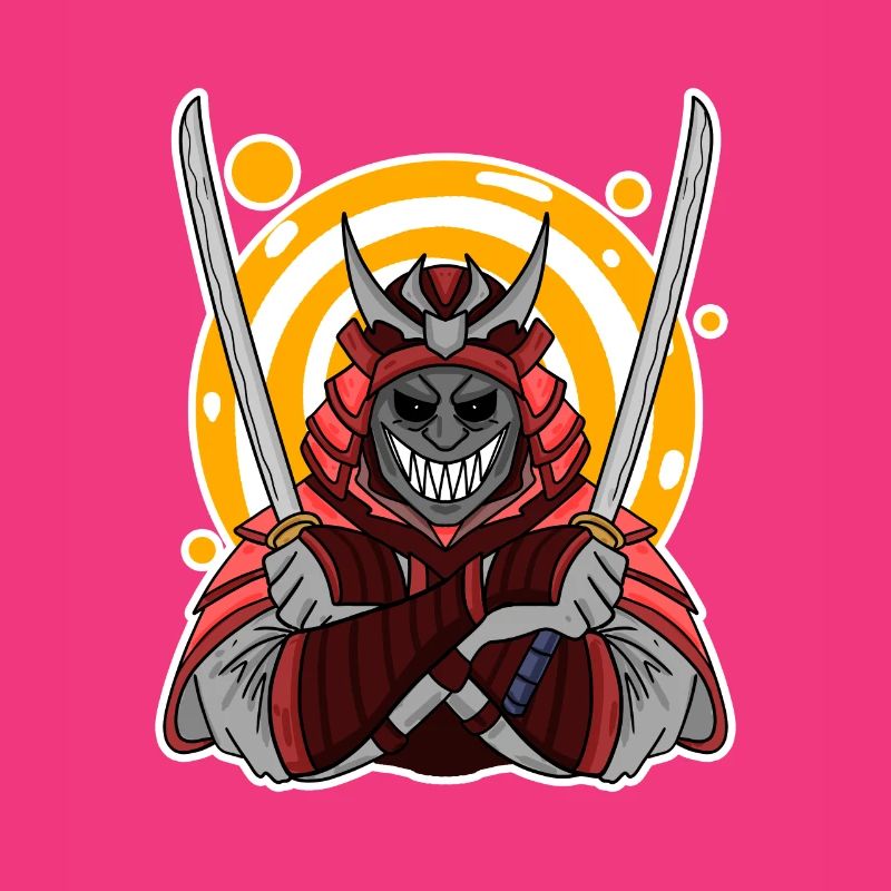 Samurai motif