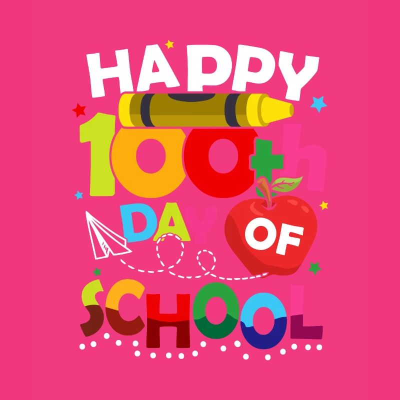 Joyeux 100e jour d’école 100 jours d’école