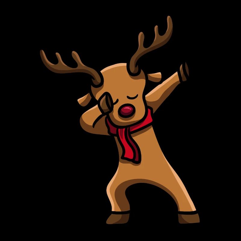 Dabbing Reindeer