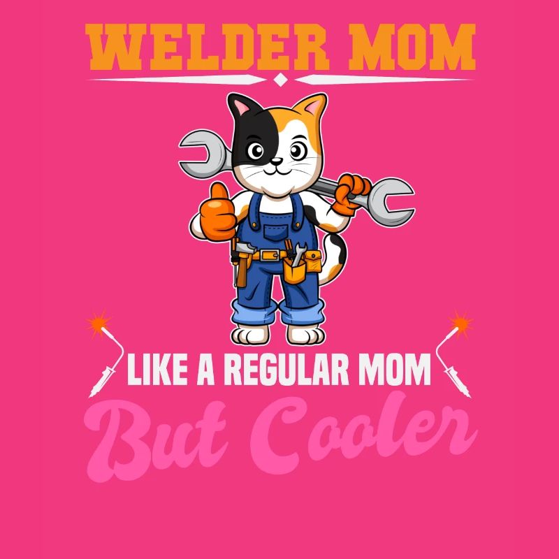 Maman soudeuse comme une maman régulière mais plus cool