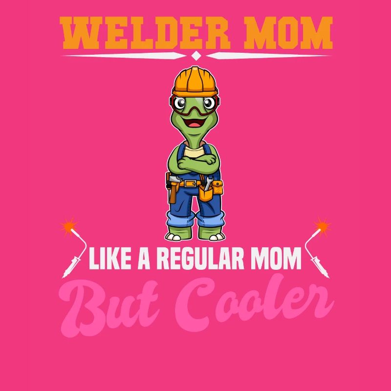 Maman soudeuse comme une maman régulière mais plus cool