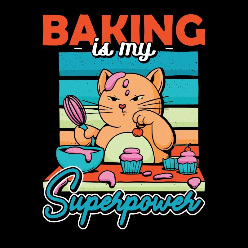 Katze Baking is My Superpower Backen