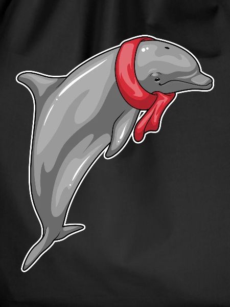 Dolphin scarf