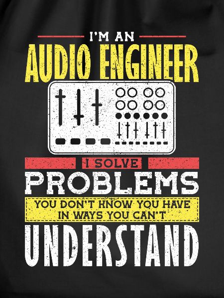 Audio Engineer Solve Problem Tontechniker