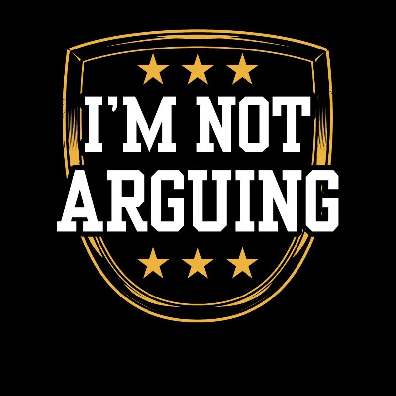 Je ne discute pas d’argument