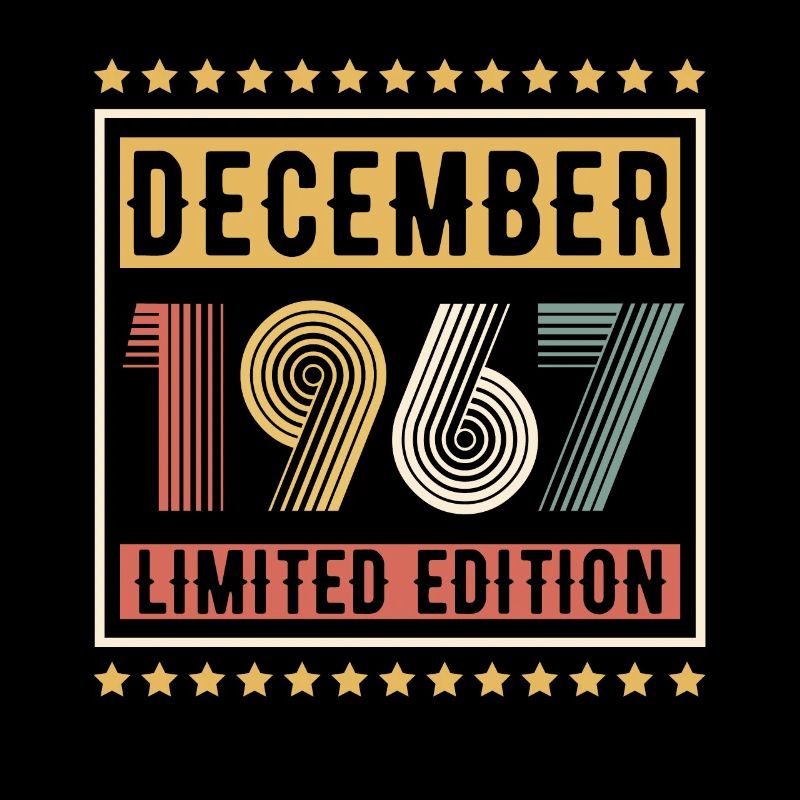 Millésime Décembre 1967 Edition Limitée Anniversaire