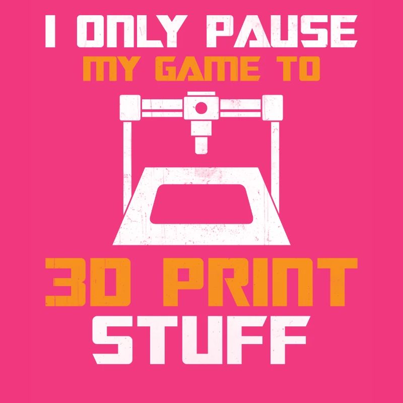 Impression 3D - Je ne fais que mettre mon jeu en pause pour imprimer en 3D Stuf