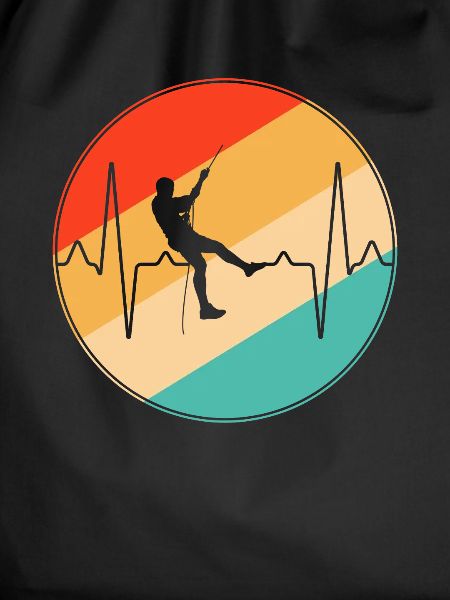 Climbing retro heartbeat