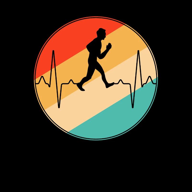 Jogging Retro Heartbeat