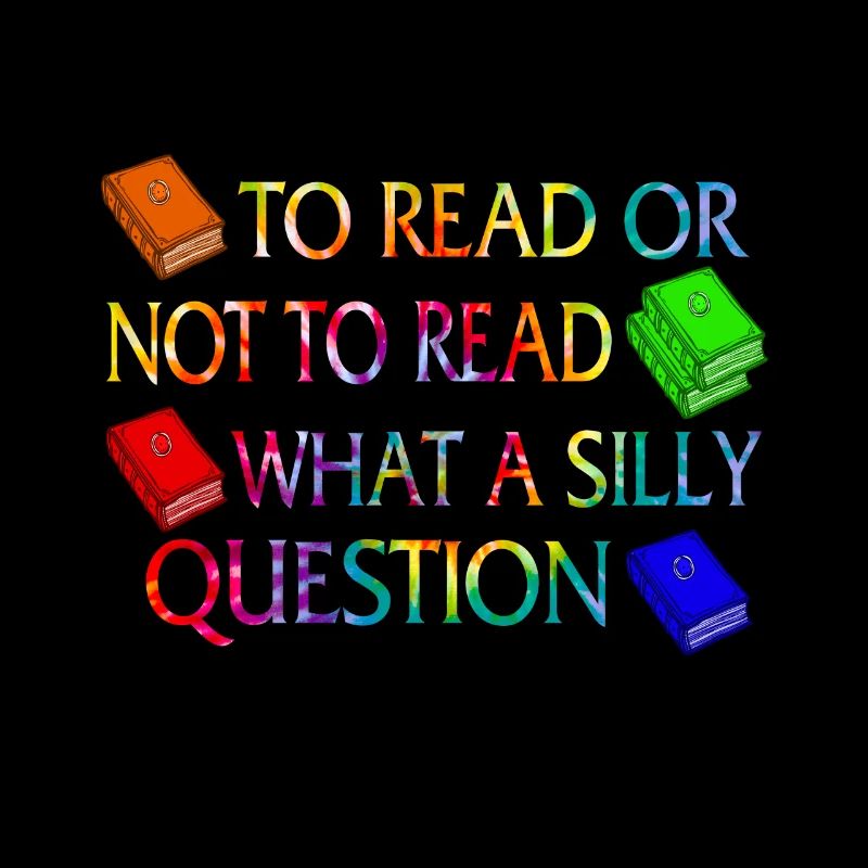 Lesehemd zum Lesen oder nicht zum Lesen, was für ein Dummkopf