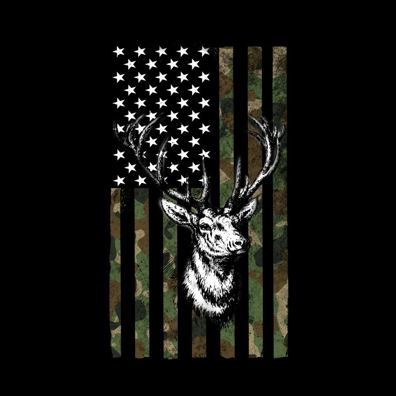 Deer Flag Amérique
