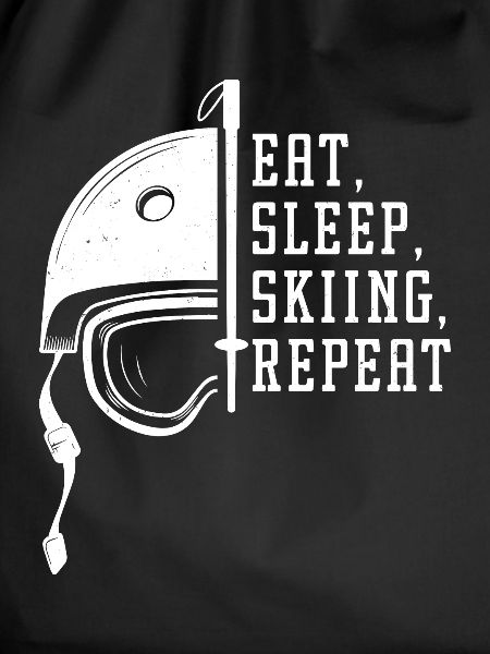 Eat Sleep Skiing Repeat