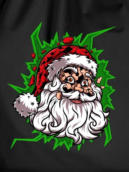 Weihnachtsmann frohe Weihnachten