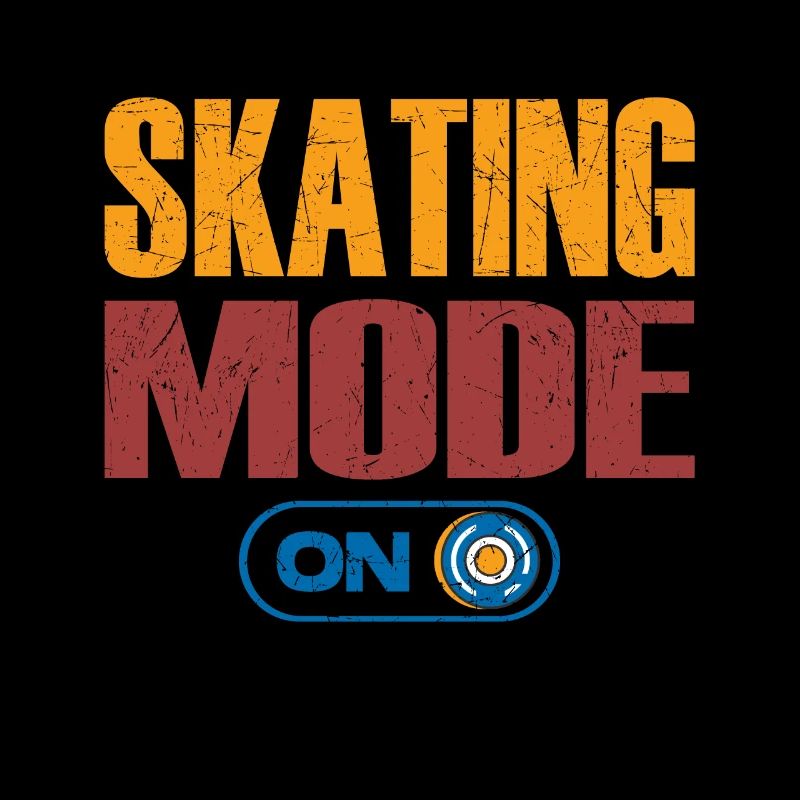 Mode de patinage rétro sur le skateboarder garçons filles