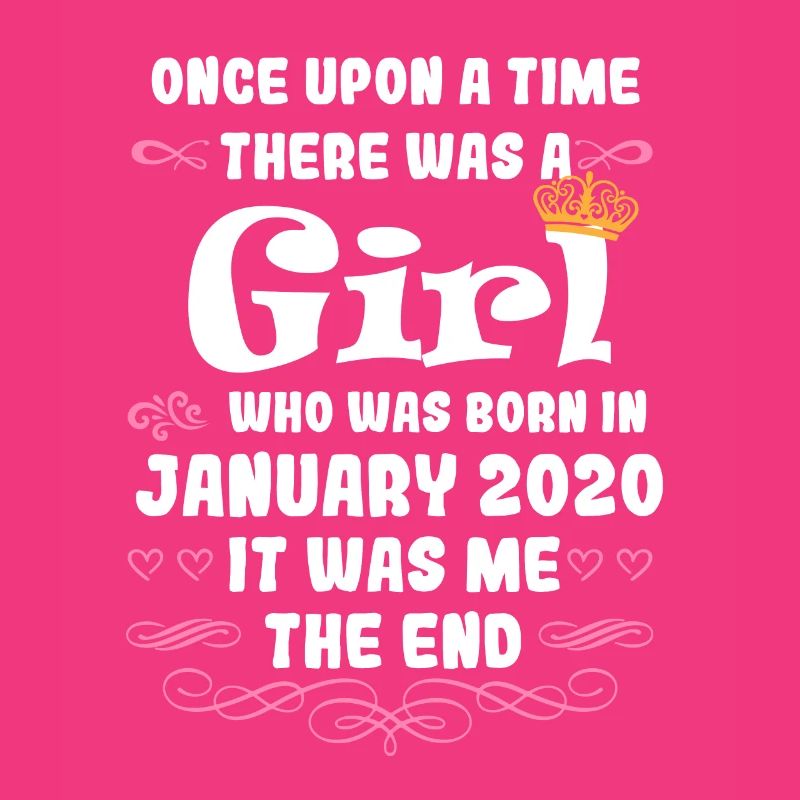 Es war einmal ein Mädchen. Januar 2020 Geburtstag