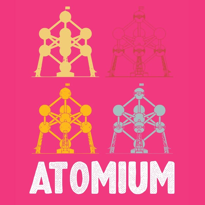 Atomium atomic nucleus from Brussels Physics Science