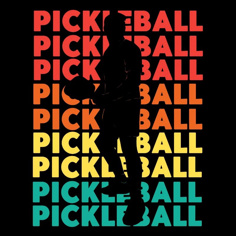 Pickleball Retro Vintage