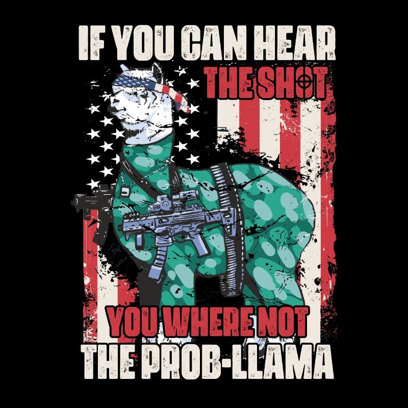 LLambo Alpaga Lama Drôle PAS DE PROB-LAMA
