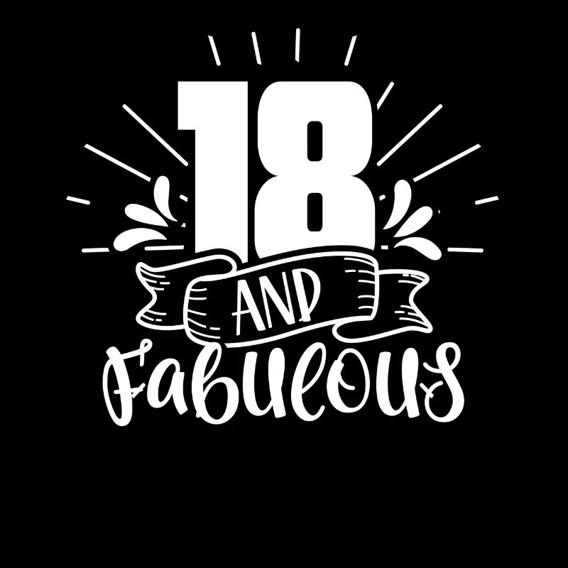 18 et fabuleuse fête anniversaire dix-huit